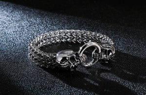 Skull Titanium Steel Domineering Bracelet