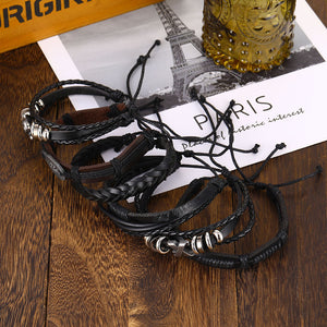 Skull Jewelry Simple Adjustable Cowhide Suit