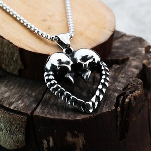 Couples Titanium Steel Lovers Pendant for Men Or Women