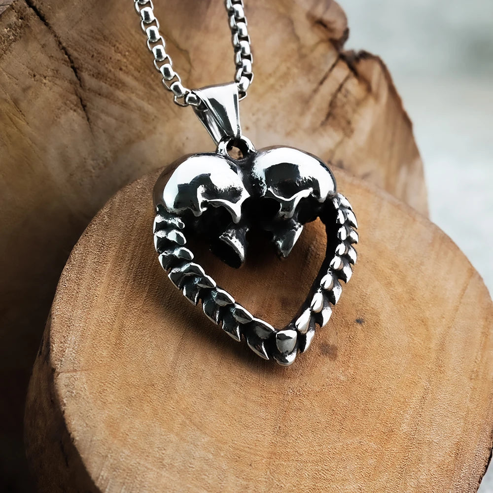 Couples Titanium Steel Lovers Pendant for Men Or Women