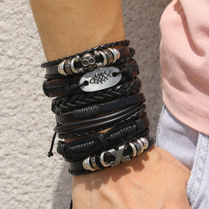 Skull Jewelry Simple Adjustable Cowhide Suit